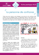 Fiche pratique France Rein #25 - La personne de confiance