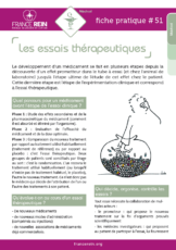 Fiche pratique France Rein #51 - Les essais therapeutiques