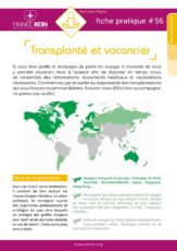 Fiche pratique France Rein #56 - Transplanté et vacancier