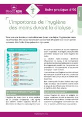 Fiche pratique France Rein #96 - L'hygiène des mains