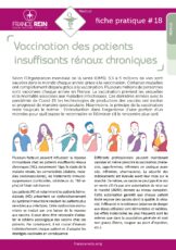 Fiche pratique France Rein #18 - Vaccination