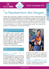 Fiche pratique France Rein #5 - Le Représentant des Usagers