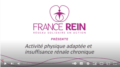 Activité physique adaptée et IRC