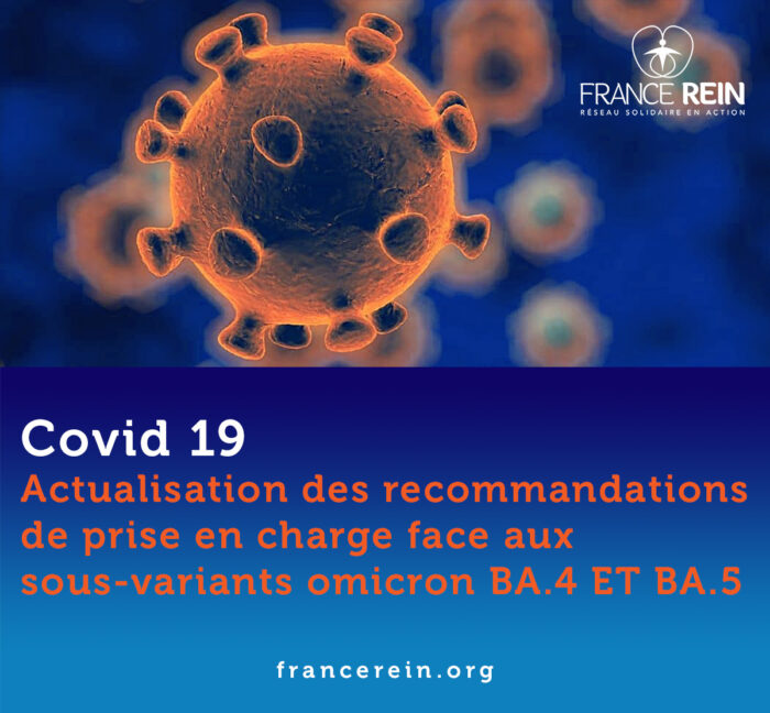 Point Covid 19 Actualisation des recommandations