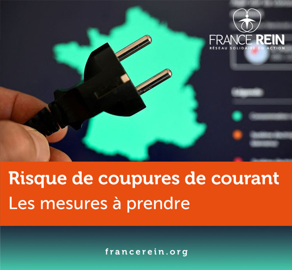 Mesures en cas de coupure de courant