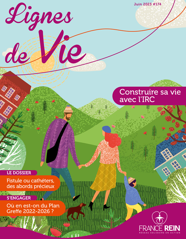 Couverture magazine Lignes de Vie 174 - Juin 2023