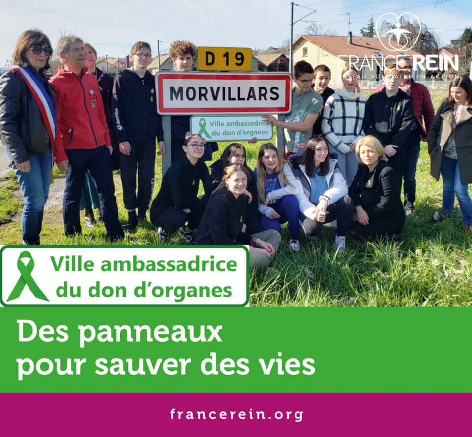 Villes ambassadrices du don d'organes