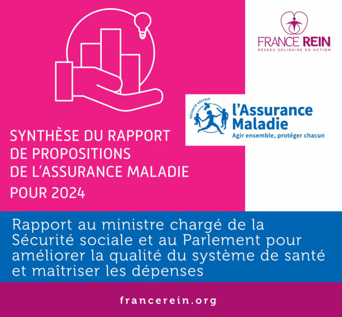 Synthèse du rapport de propositions de l'assurance maladie pour 2024