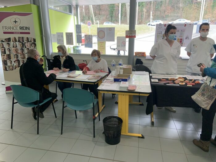 Dépistage à l'hôpital de Saint-Louis