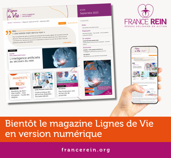 La version numérique du magazine Lignes de Vie, c'est pour bientôt !