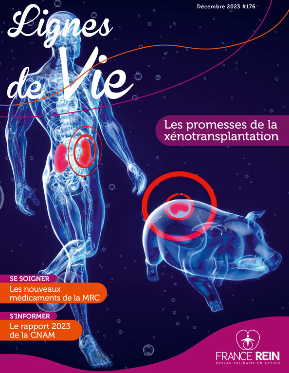 Couverture magazine Lignes de Vie 176 - Décembre 2023