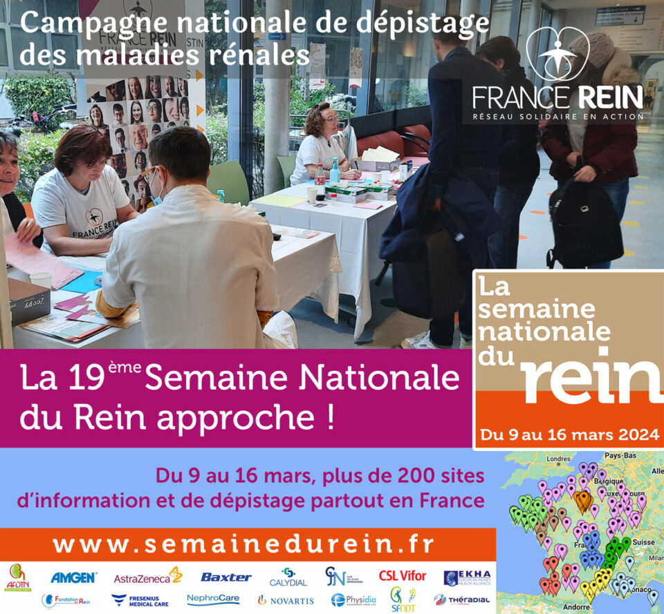 Visuel Semaine Nationale du Rein 2024