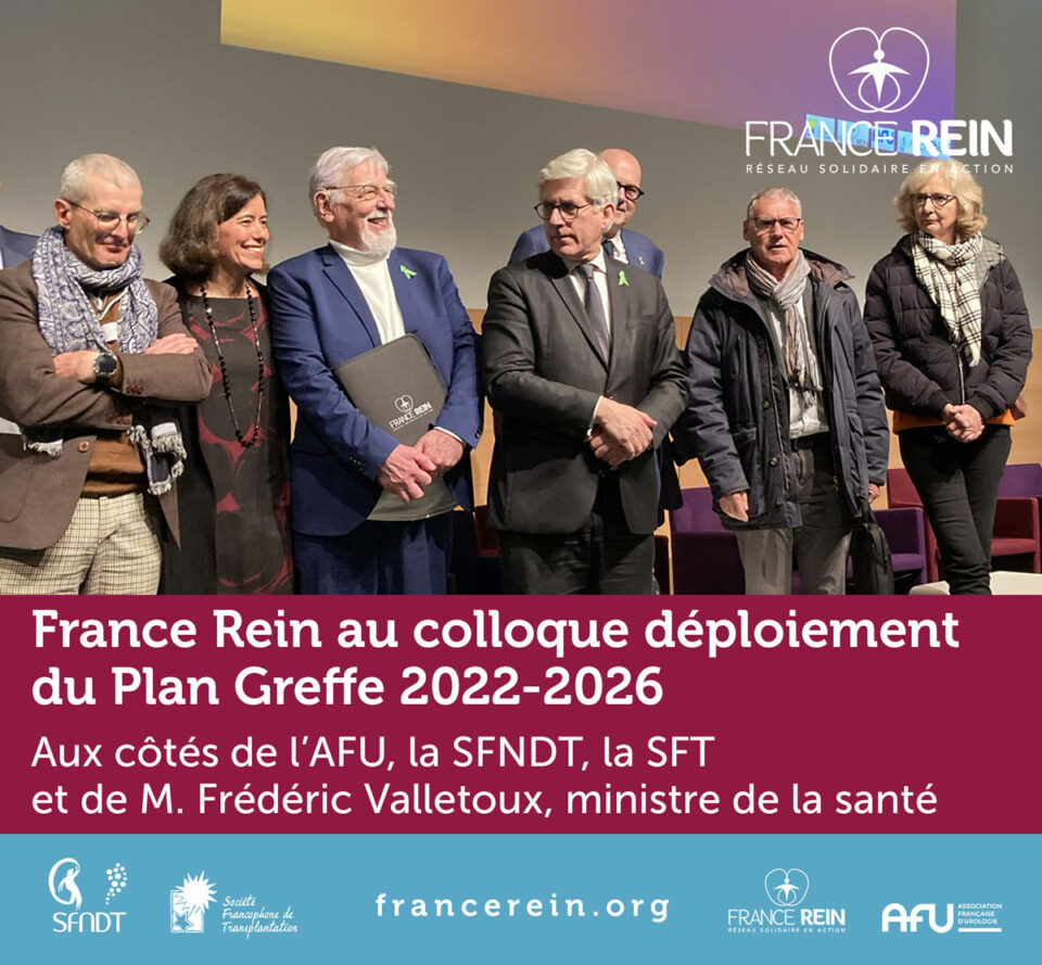 France Rein au colloque déploiement du Plan Greffe 2022-2026