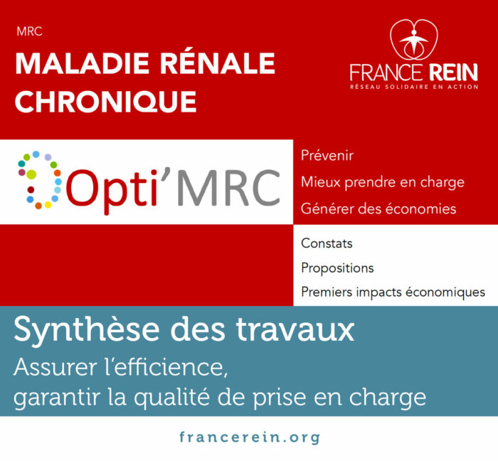 OPTI MRC - Synthèse des travaux - Assurer l'efficience, garantir la qualité de prise en charge