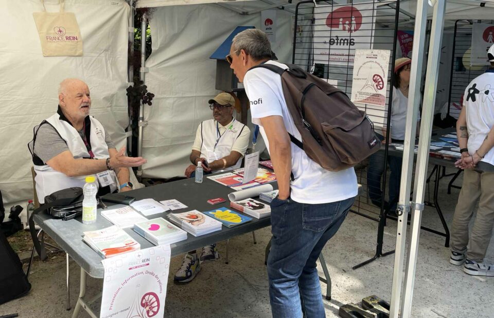 Le stand de France Rein Paris Ile-de-France