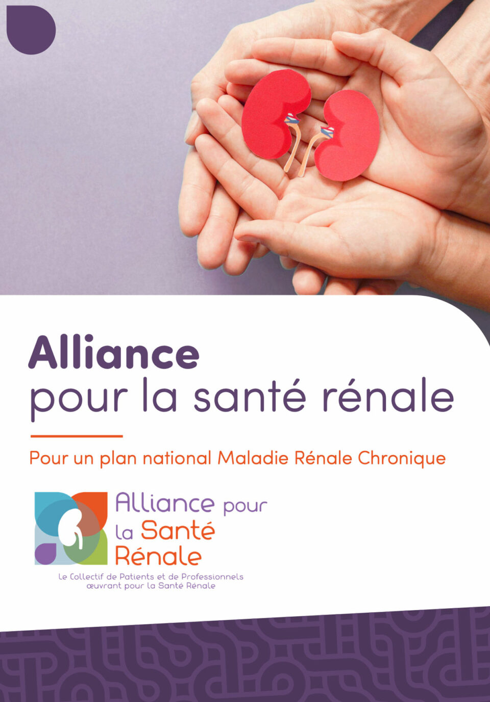 Dépliant - Pour un plan national MRC - Alliance pour la Santé Rénale