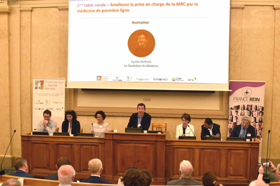 Colloque national - Table ronde 1 : Améliorer la prise en charge de la MRC par la médecine de première ligne