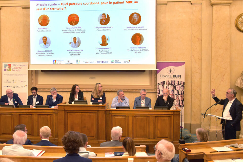 Colloque national - Table ronde 2 : Quel parcours coordonné pour le patient MRC au sein d'un territoire ?