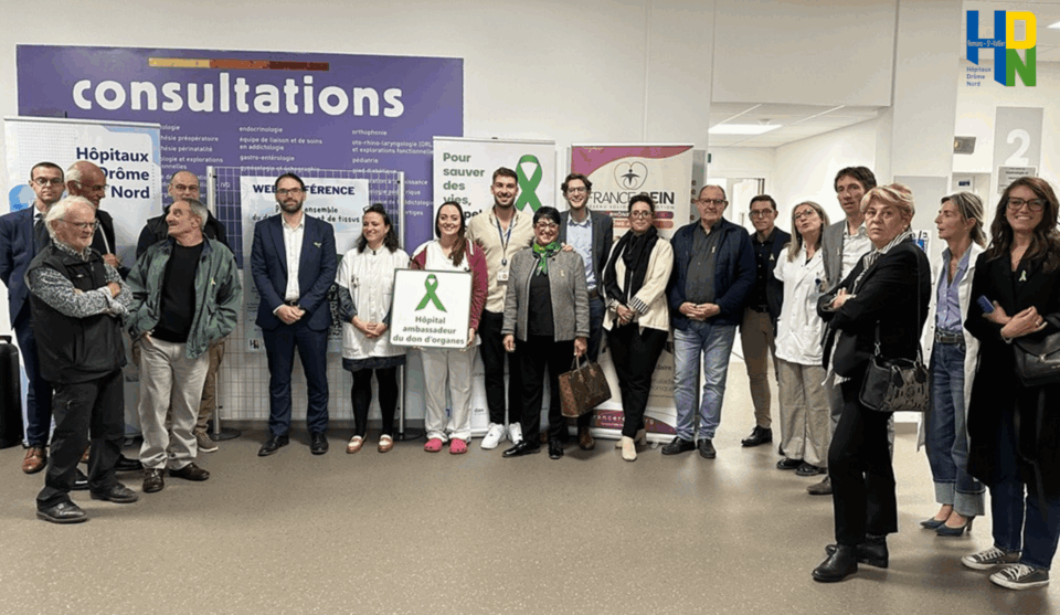 Le centre hospitalier de Romans : 1er « Hôpital Ambassadeur du Don d’Organes » de Drôme-Ardèche