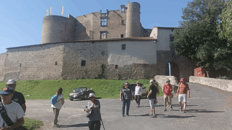 Visite du château de Montrond-les-Bains