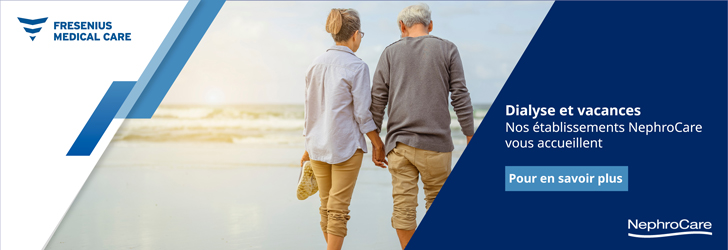 Bannière Néphrocare - Dialyse et vacances - Nos établissements Nephrocare vous accueillent
