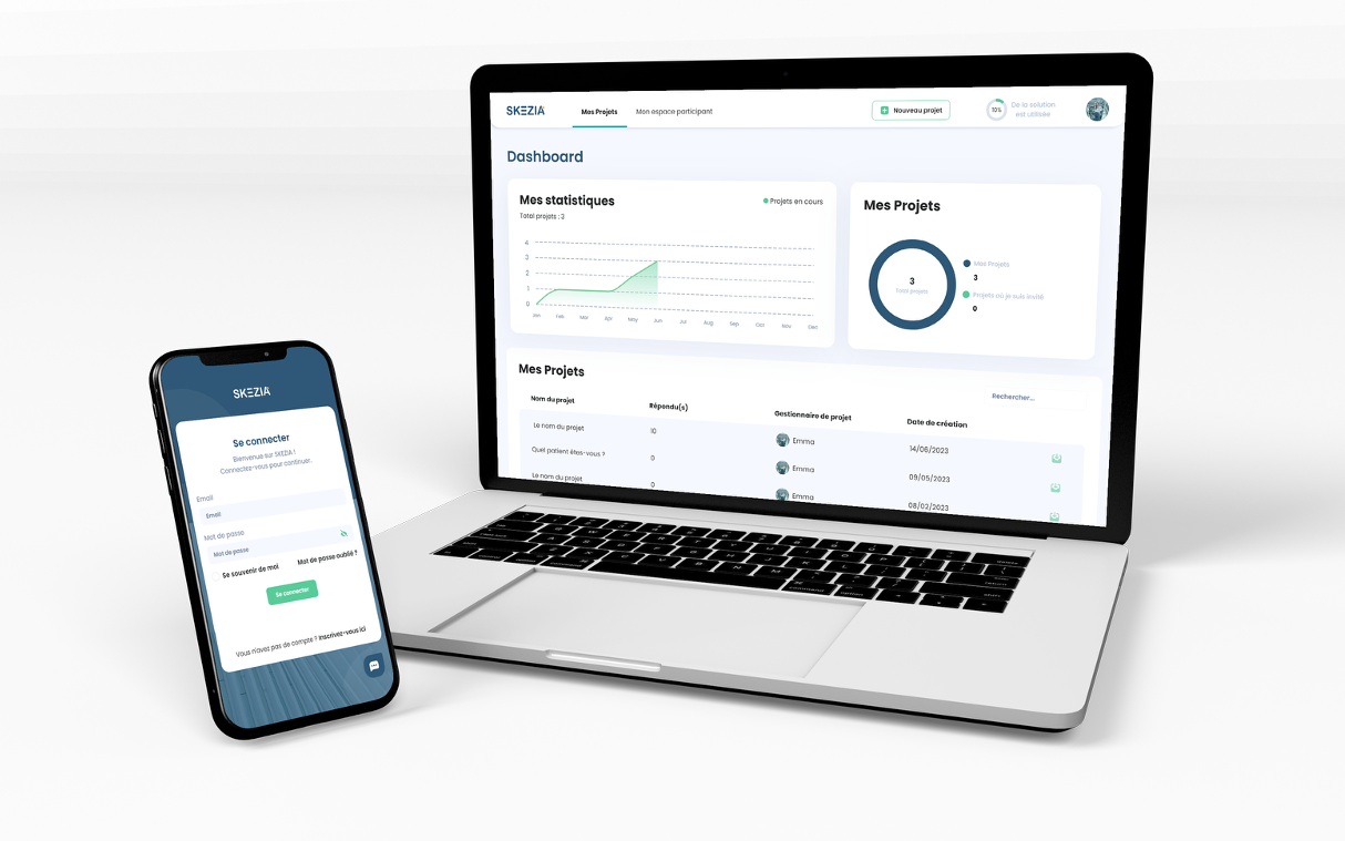 Plateforme numérique SKEZIA de l'enquête Greffe & tabous