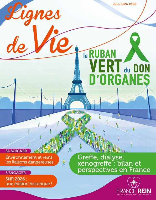 Couverture du Magazine "Lignes de Vie 186" - Juin 2026